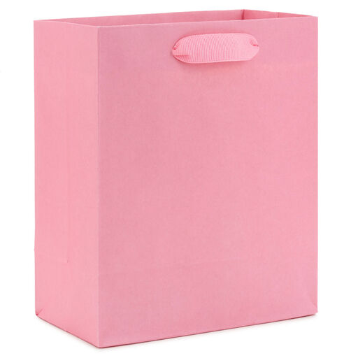 6.5" Pink Small Gift Bag, 