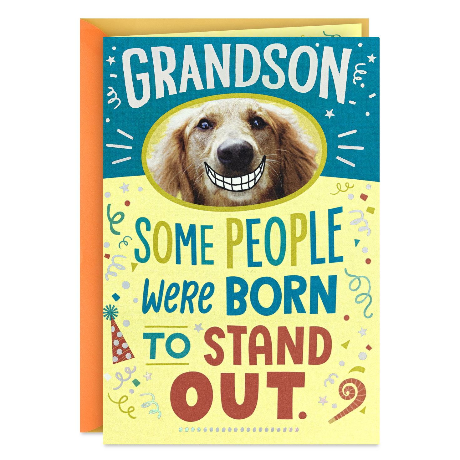 You Stand Out Pop-Up Birthday Card for Grandson for only USD 4.99 | Hallmark