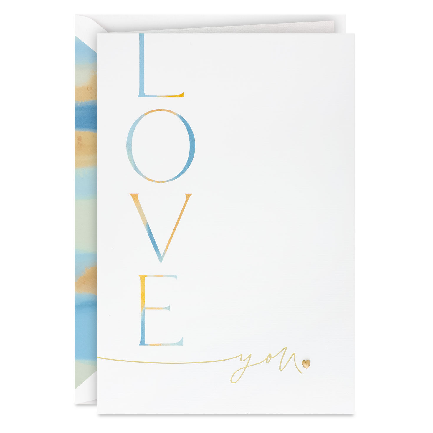 Every Little Thing Watercolor Love Card