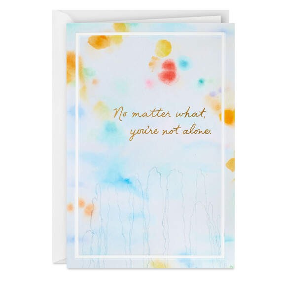 ArtLifting You're Not Alone Encouragement Card