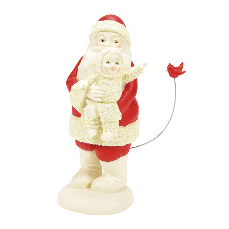 Snowbabies I Believe in Santa Figurine, 7.2"