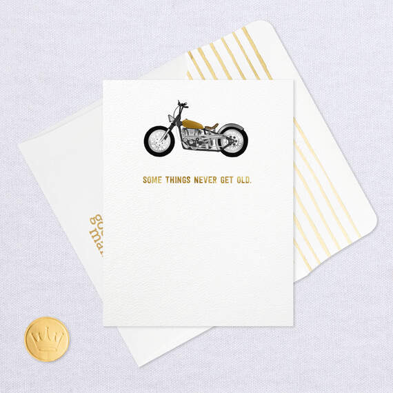Some Things Never Get Old Motorcycle Birthday Card, , large image number 5