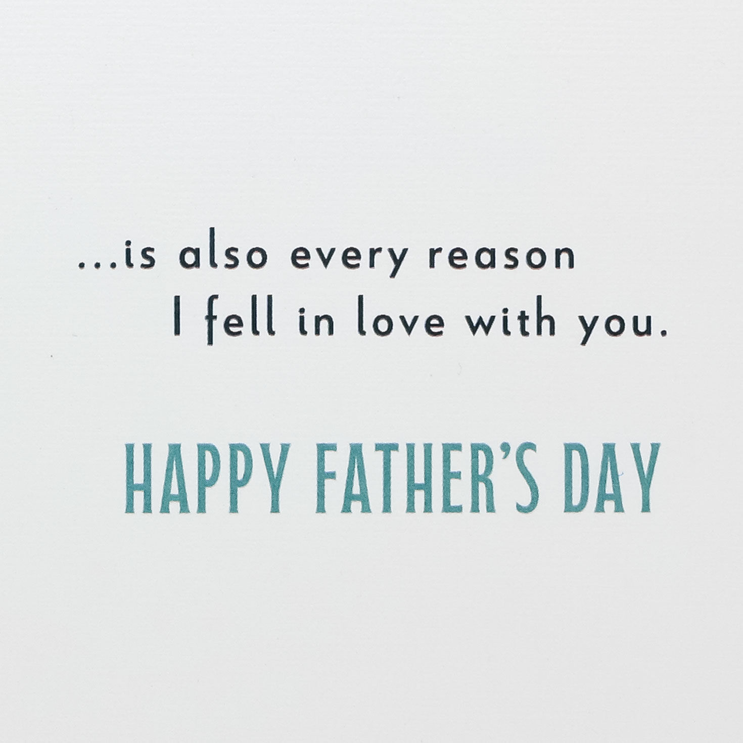 Gold Sun Over Mountains Father's Day Card sentiment image number 2