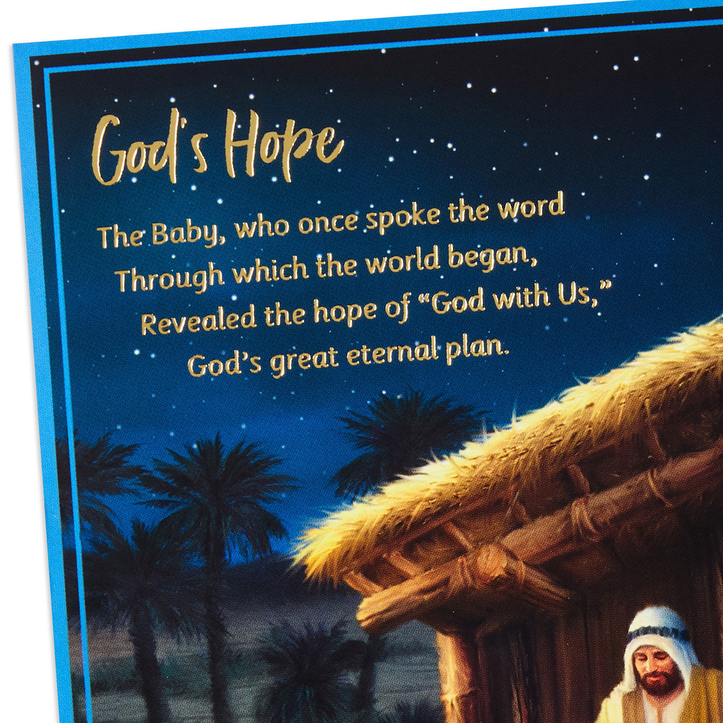 Nativity DaySpring Religious Christmas Cards Cover Detail image number 4