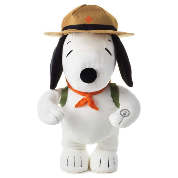 Peanuts® Beagle Scouts Snoopy Plush With Sound and Motion, 12"