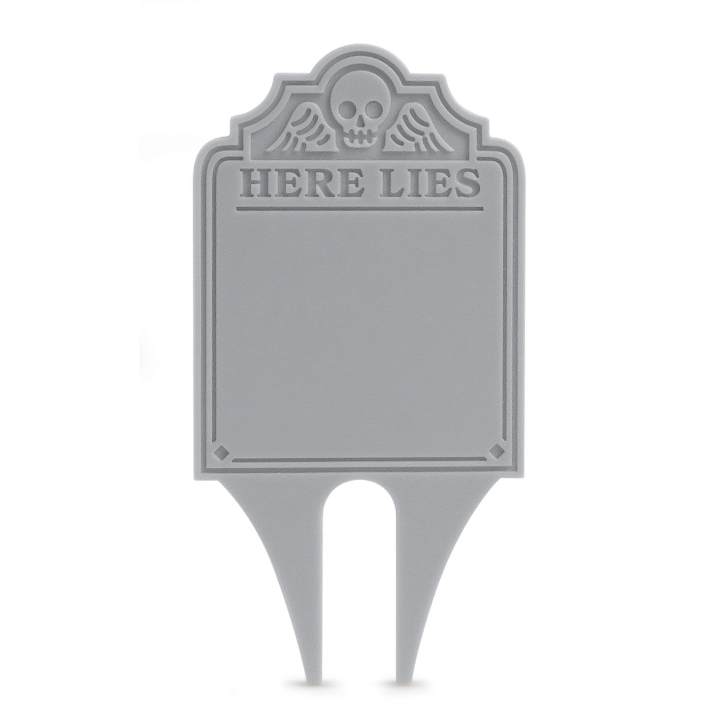 Genuine Fred Write-On Gravestone Food Picks