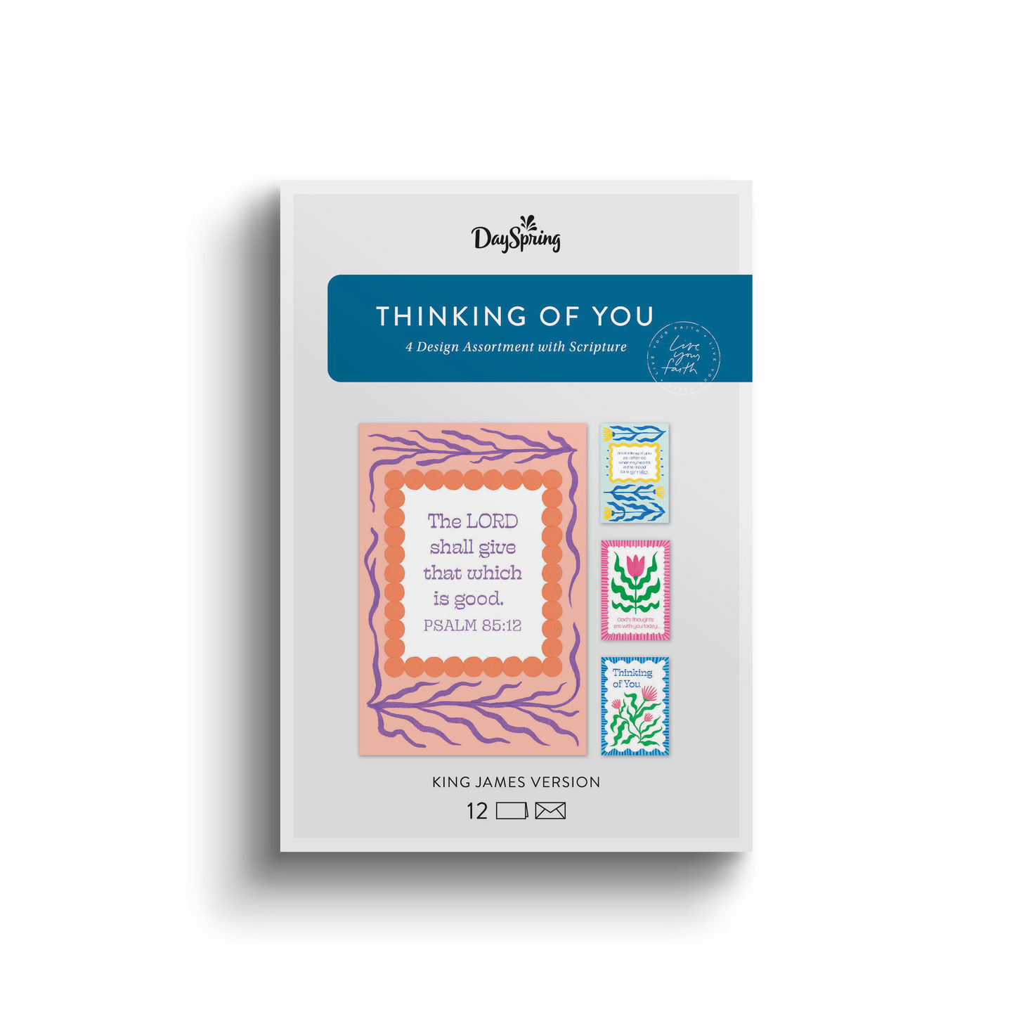 Florals DaySpring Thinking of You Cards Assortment package front image number 2