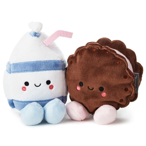 Better Together Milk and Cookie Magnetic Plush, 6", 