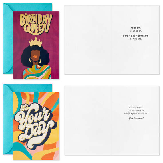 Bold and Uplifting Assorted Birthday Cards for Her, Pack of 16, , large image number 3