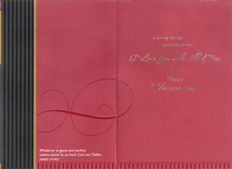 Exceptional Man Religious Valentine's Day Card for Husband