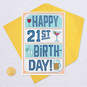 Cheers to 21 Funny Birthday Card, , large image number 5
