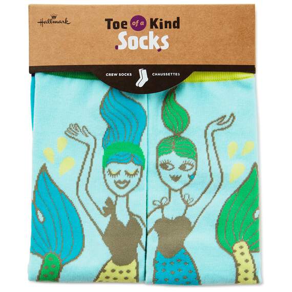 Mermaid Toe of a Kind Socks, , large image number 2