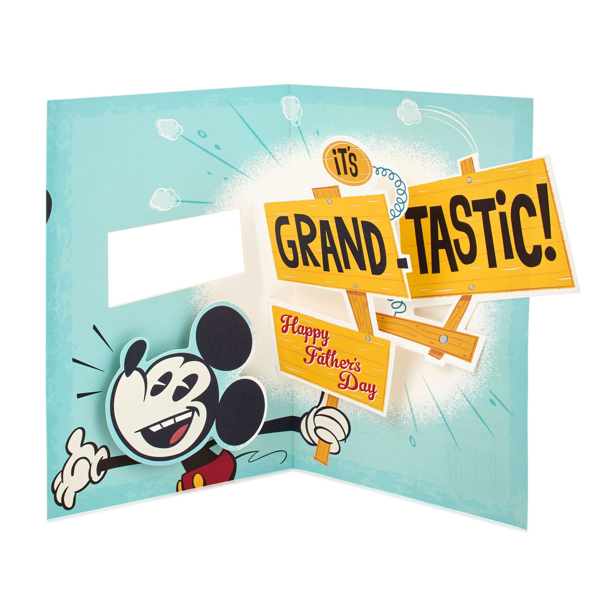 Download Disney Mickey Mouse Pop Up Father's Day Card for Grandpa ...