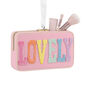 Pink Lovely Makeup Bag Ornament Front image number 1