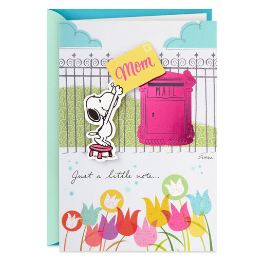 Peanuts® Snoopy Love Note Mother's Day Card for Mom, 