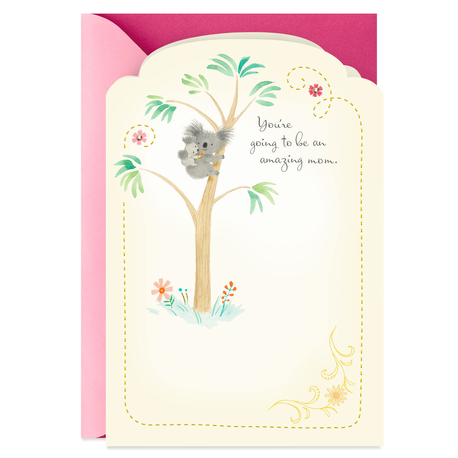 Mum Hallmark Luxury Traditional Mother's Day Card 'Love and Patience' Medium 