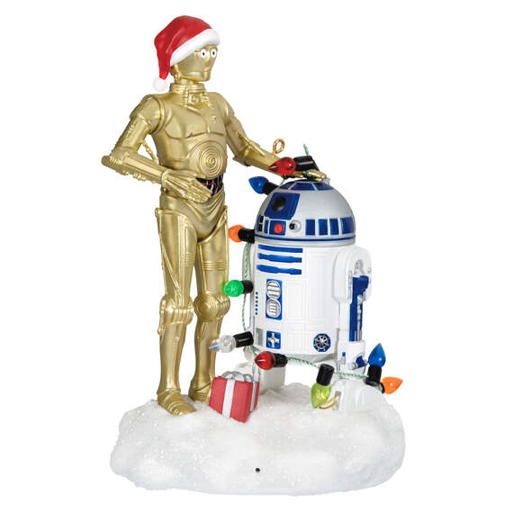 Star Wars™ C-3PO™ and R2-D2™ Peekbuster Ornament With Motion-Activated Sound