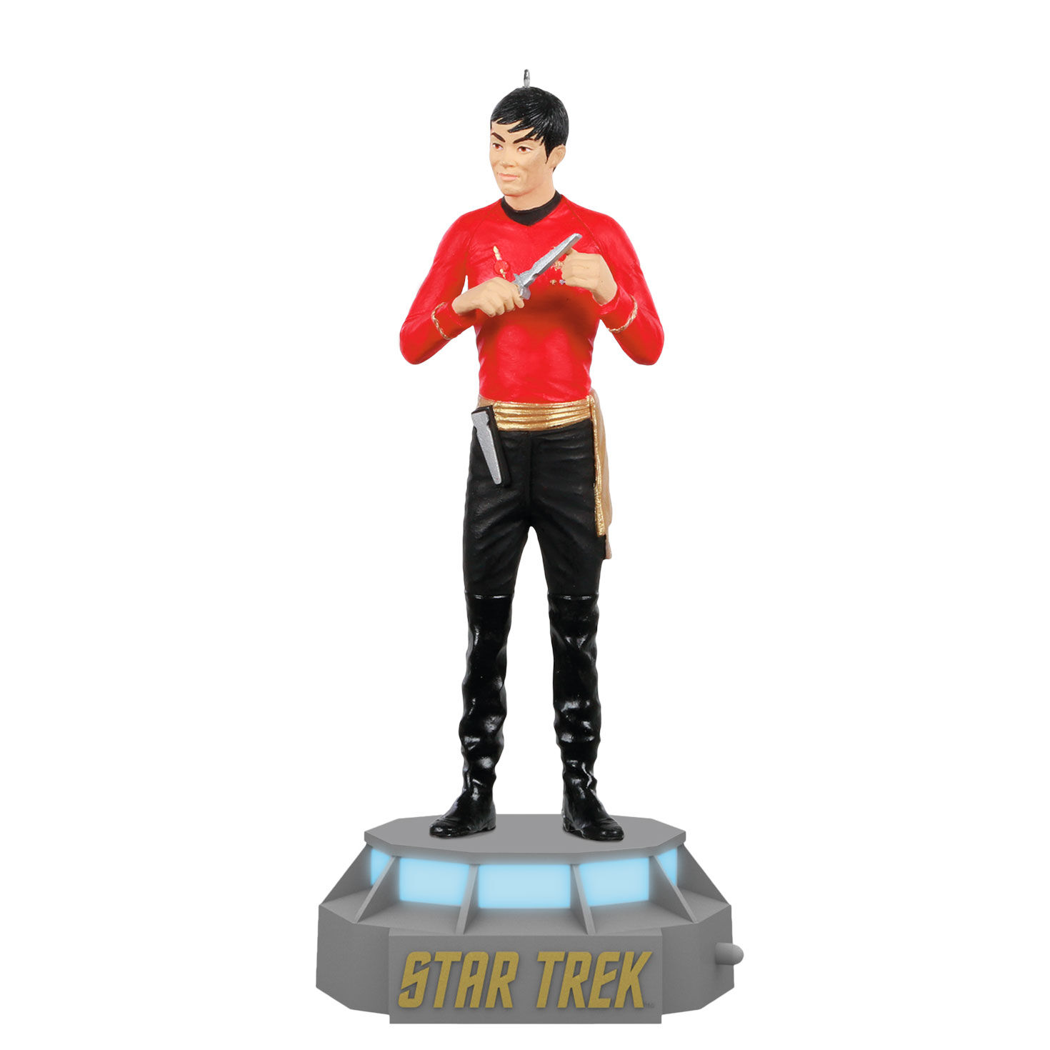 Star Trek™ Mirror, Mirror Collection Lieutenant Hikaru Sulu Ornament With Light and Sound