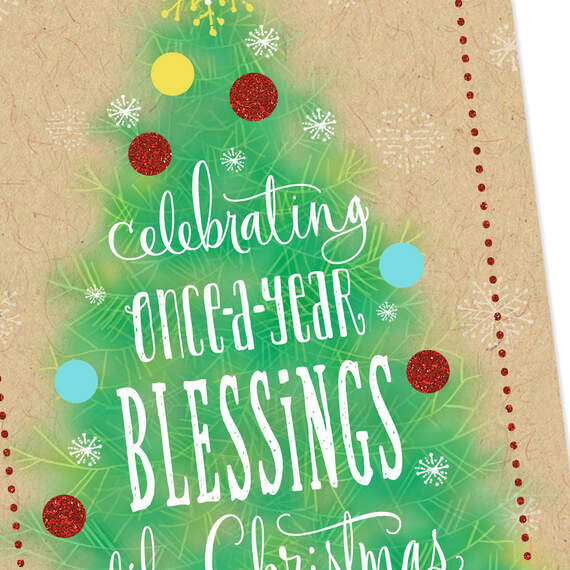 Blessed by You Always Christmas Card, , large image number 4