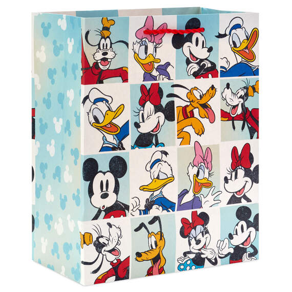 9.6" Disney Mickey Mouse and Friends Medium Gift Bag