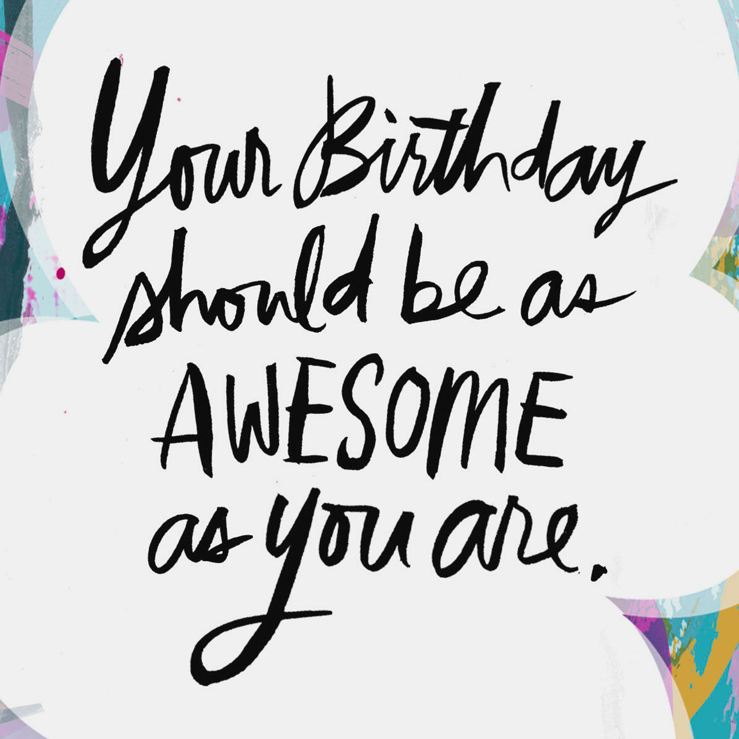 Hope Your Day Is as Awesome as You Birthday Card for only USD 2.99 | Hallmark