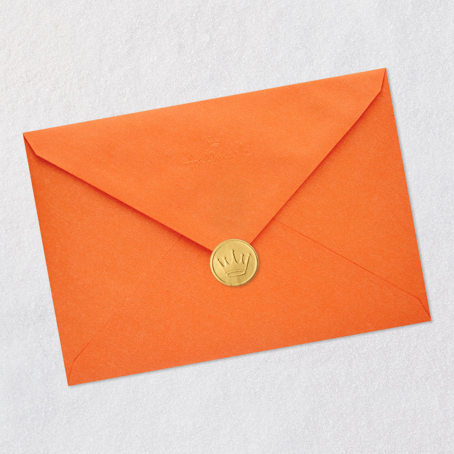 Thinking of You Black Cat Halloween Card Envelope Back with Seal image number 7