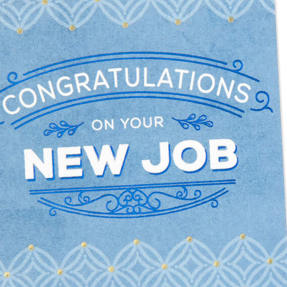 You Deserve It New Job Congratulations Card, , large image number 4