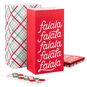 Plaid/Fa La La Christmas Goodie Bags With Stickers front image number 1