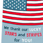 Thank You for Your Service Veterans Day Card from Kids Card Cover Detail image number 4
