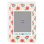 Floral Wallpaper Personalized Mother's Day Card Card Front indicating personalization image number 3