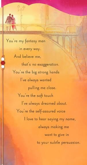 Fantasy Come True Valentine's Day Card