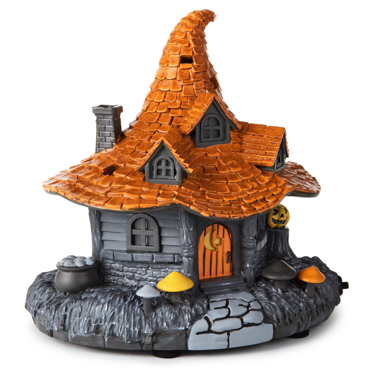 Halloween Village Witch House Tabletop Decoration side image number 3