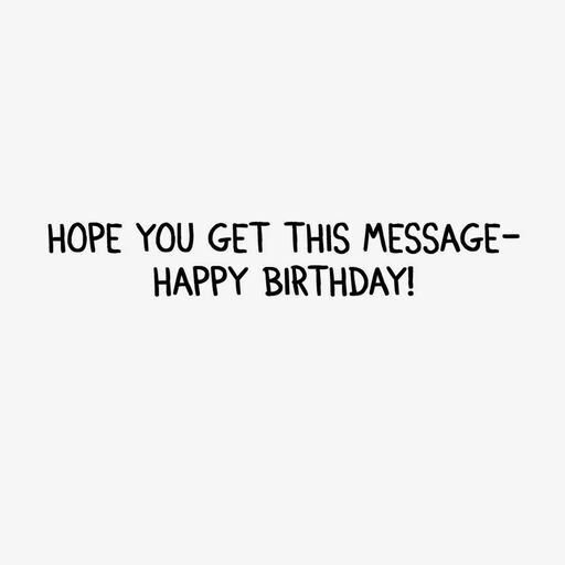 Dog Texting Cat Funny Birthday Card, 