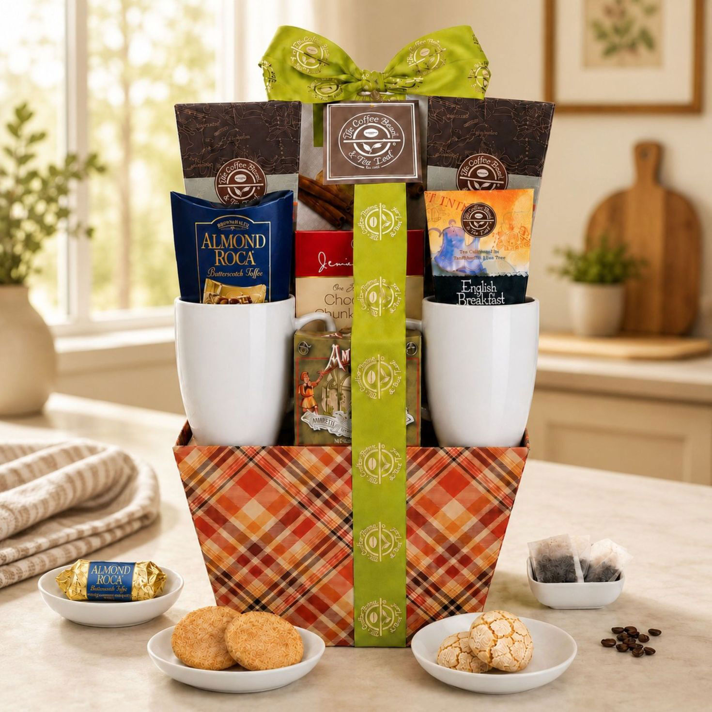 Coffee Bean & Tea Leaf Signature Blend Gift Basket in use image number 2