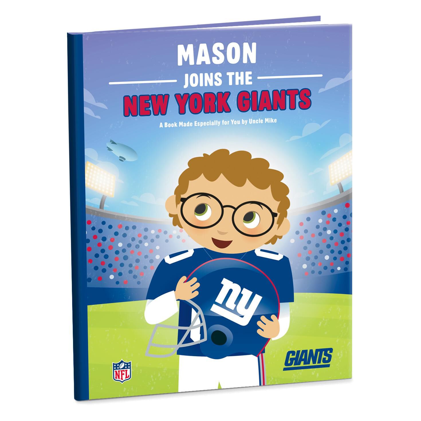 New York Giants Nfl Football Personalized Book Personalized
