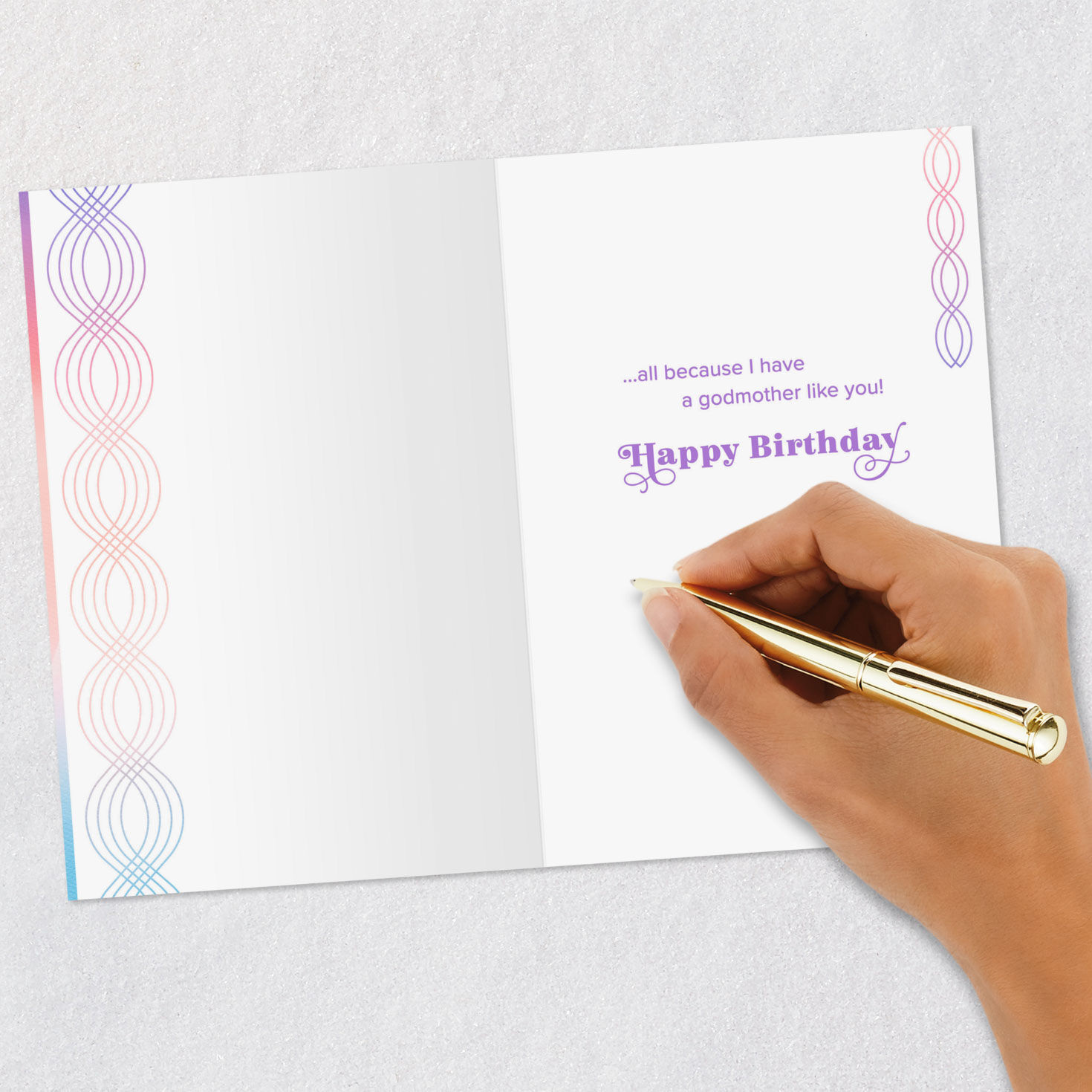 Beyond Blessed Birthday Card for Godmother, , large image number 6