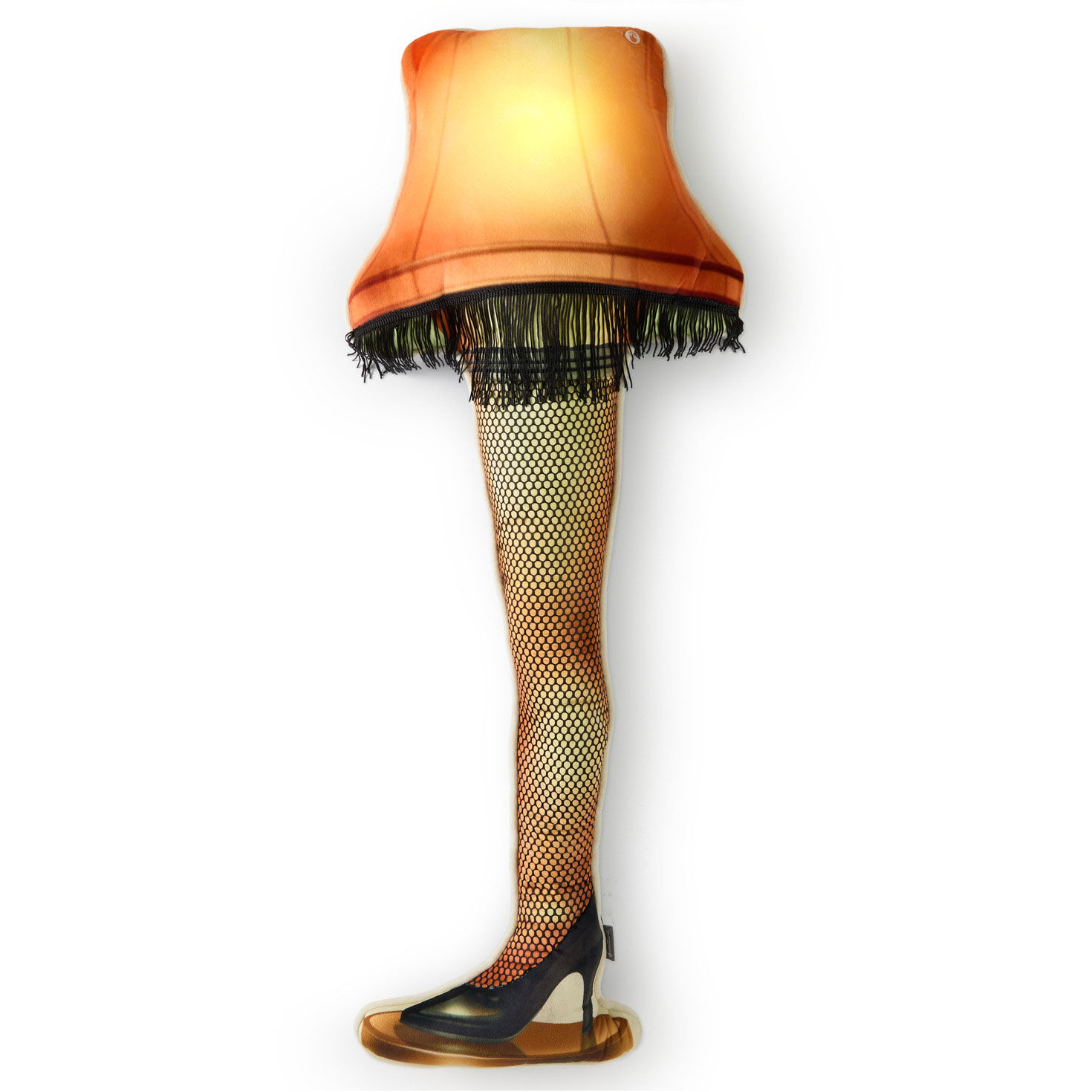 Leg Lamp Shaped Light-Up Pillow front light on image number 3