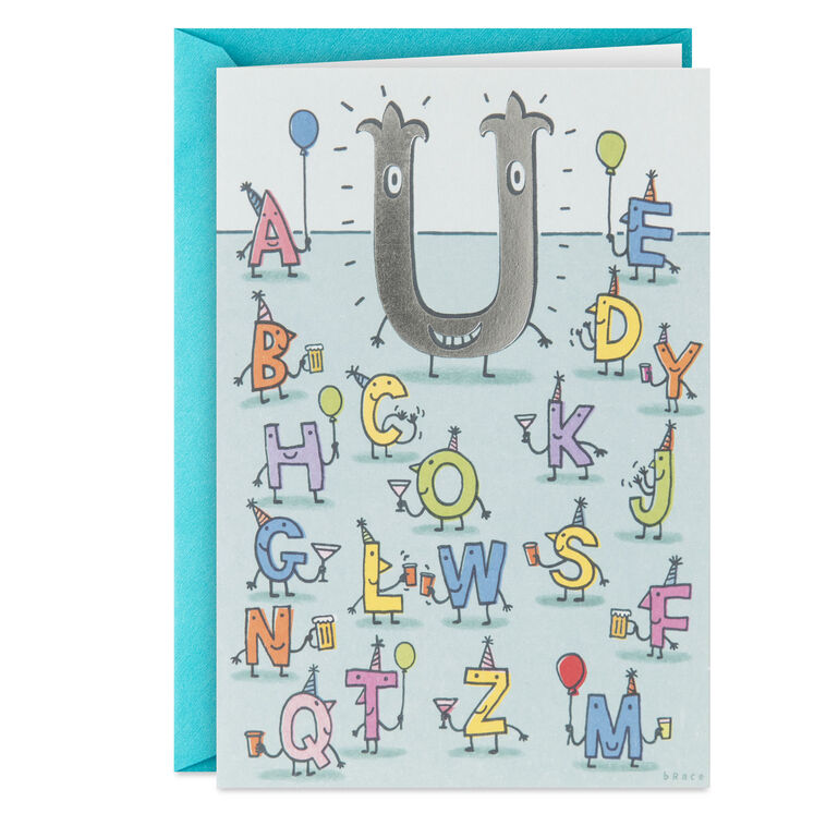 U Are Special Funny Birthday Card, , large image number 1