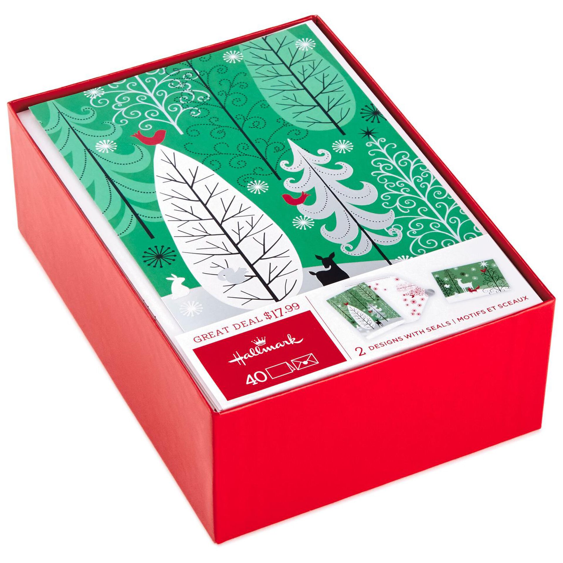 Christmas Cards Box Of 40
