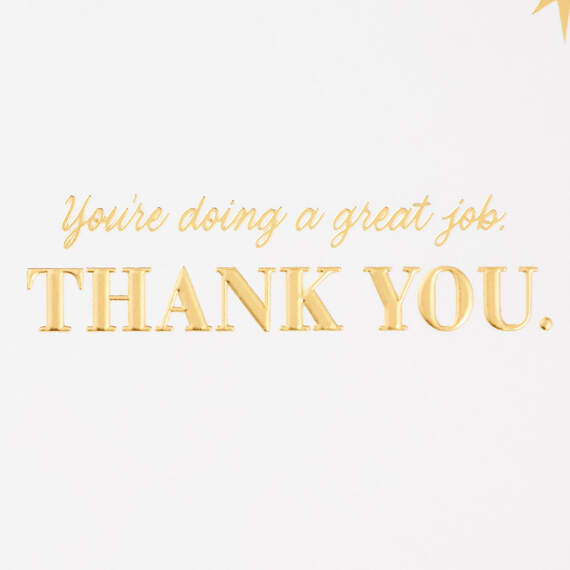 You're Doing a Great Job Thank-You Card, , large image number 2