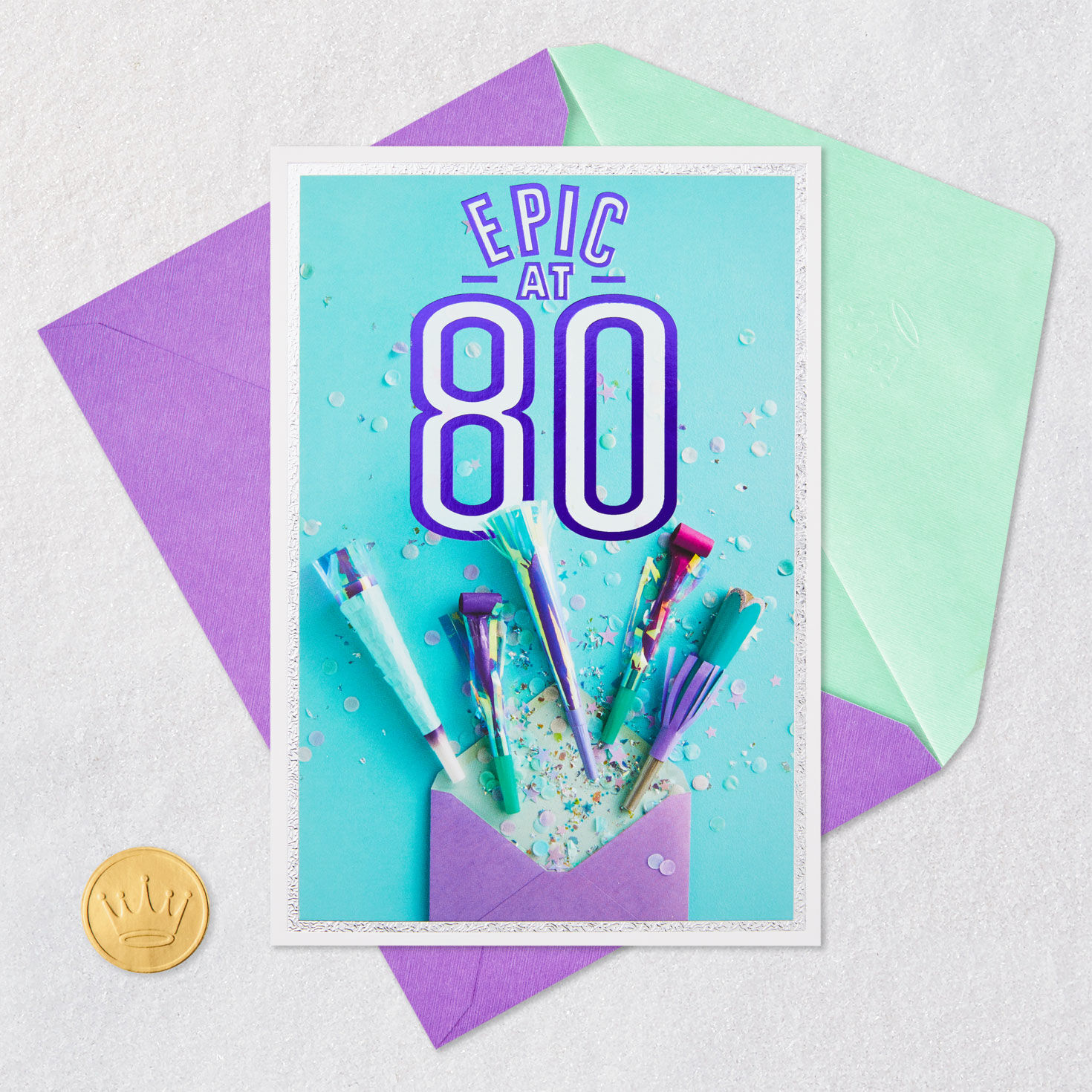 Epic You 80th Birthday Card for only USD 4.59 | Hallmark