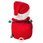 Plush Zip-Along Toy of Santa in Sleigh back image number 3