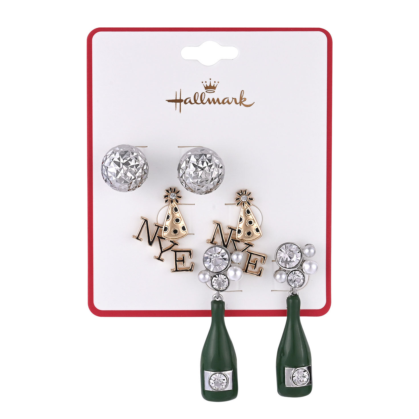 3-pair Earring Set - New Year's Eve package front image number 4