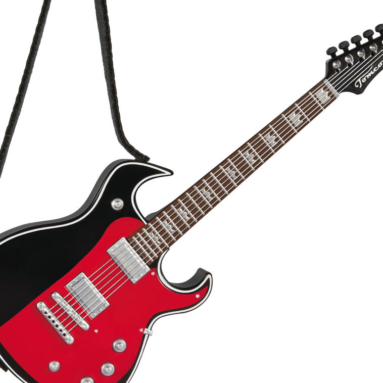 Guitar Keepsake Ornament closeup view image number 5