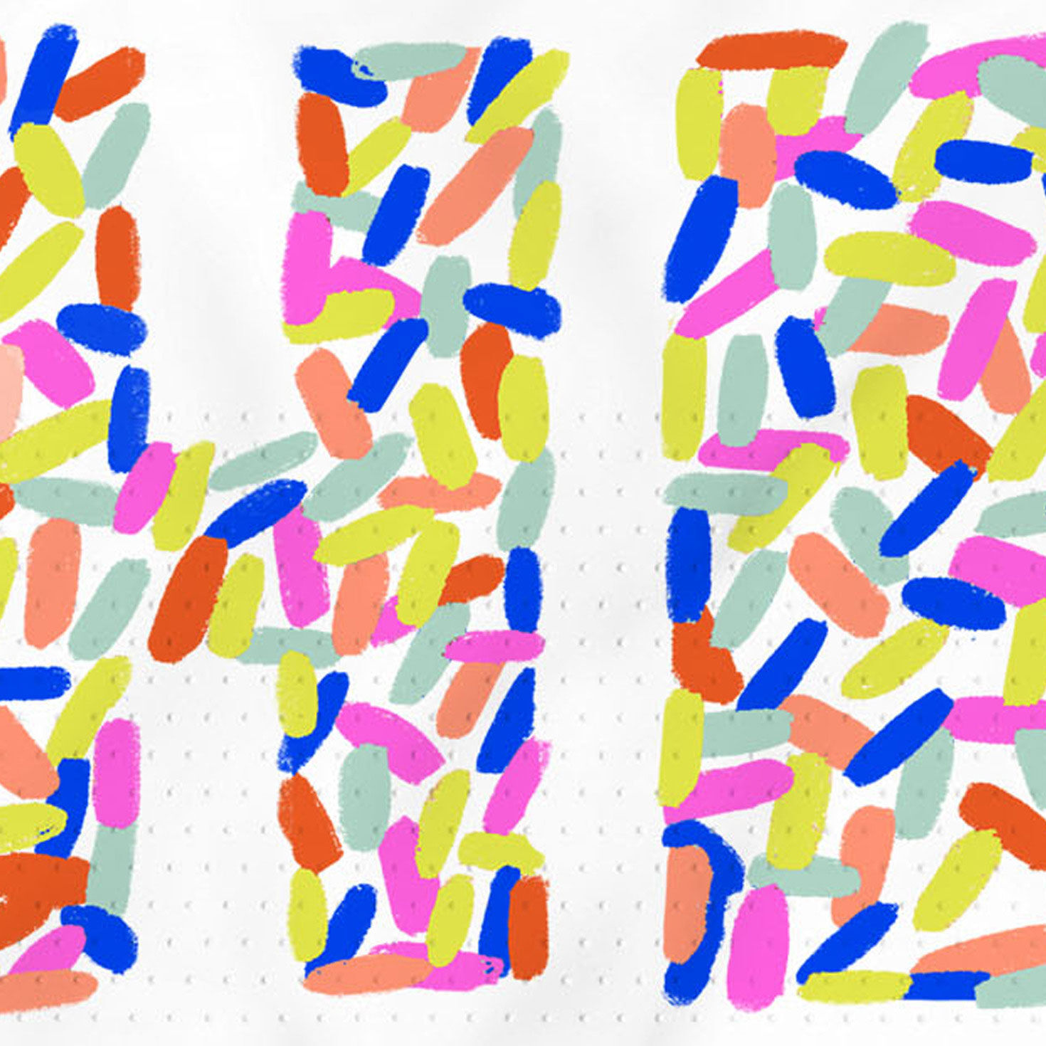 "HBD" Sprinkles Birthday Cocktail Napkins, Pack of 20, , large image number 5