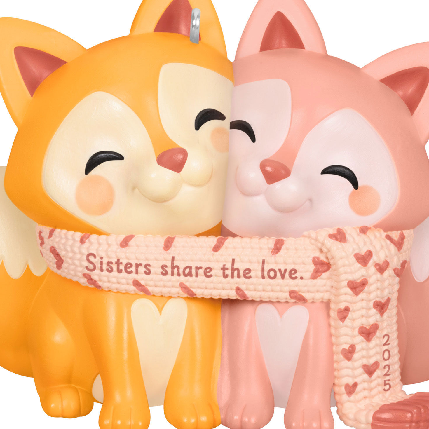 Fox Sisters Keepsake Ornament closeup view image number 5