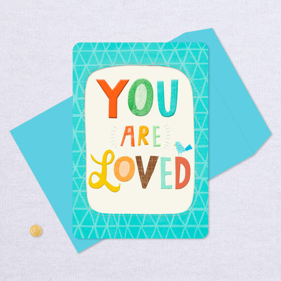 16" You Are Loved Jumbo Love Card, , large image number 5