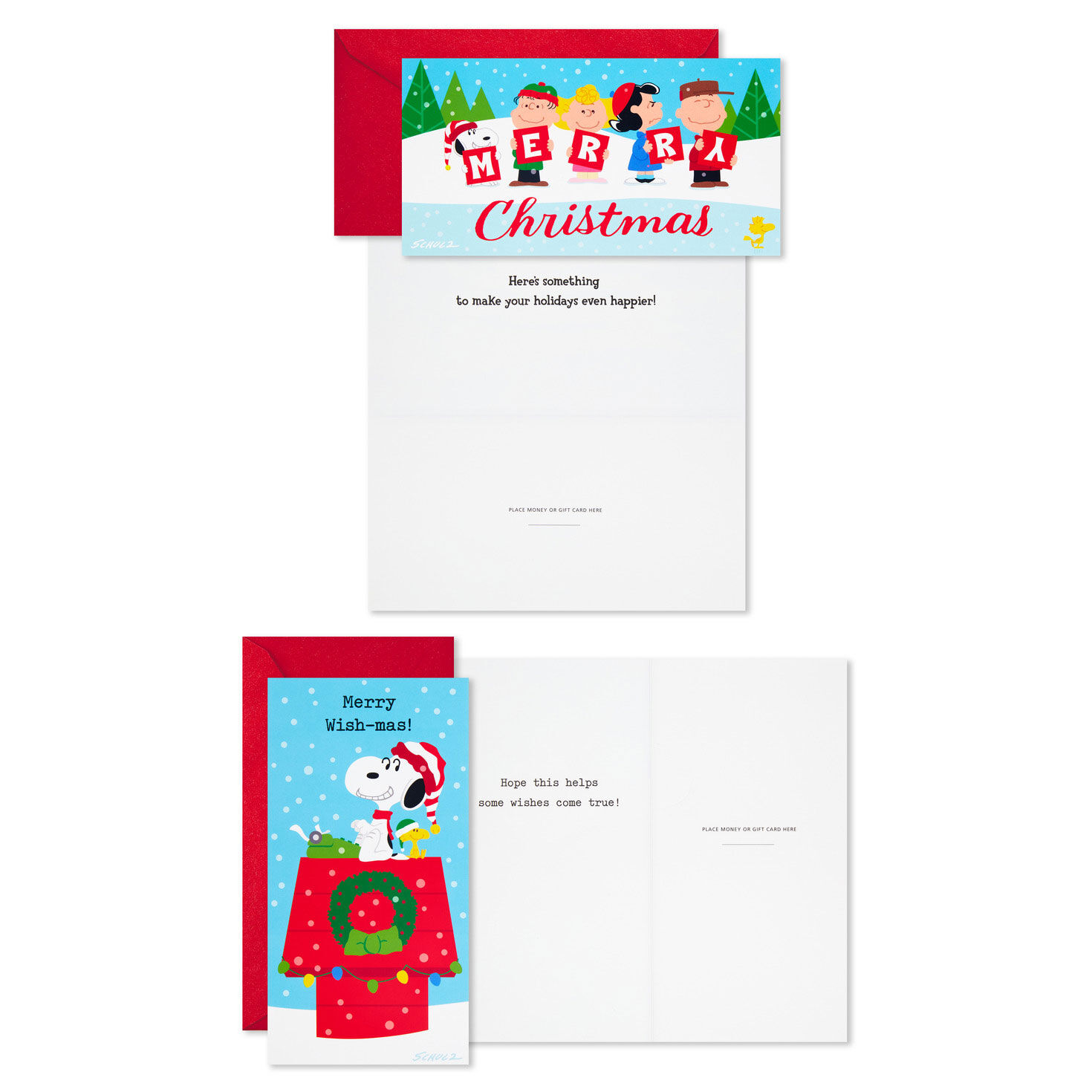 Peanuts&reg; Gang Assorted Money Holder Boxed Christmas Cards, Pack of 36, , large image number 5