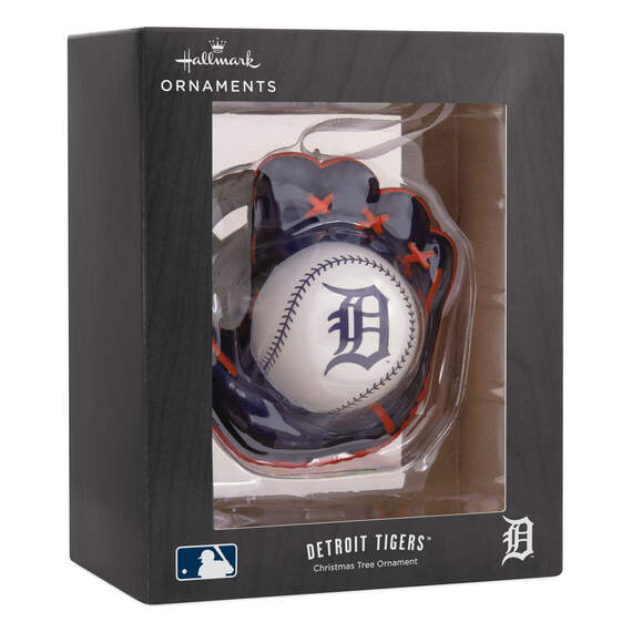 MLB Detroit Tigers™ Baseball Glove Hallmark Ornament, , large image number 4