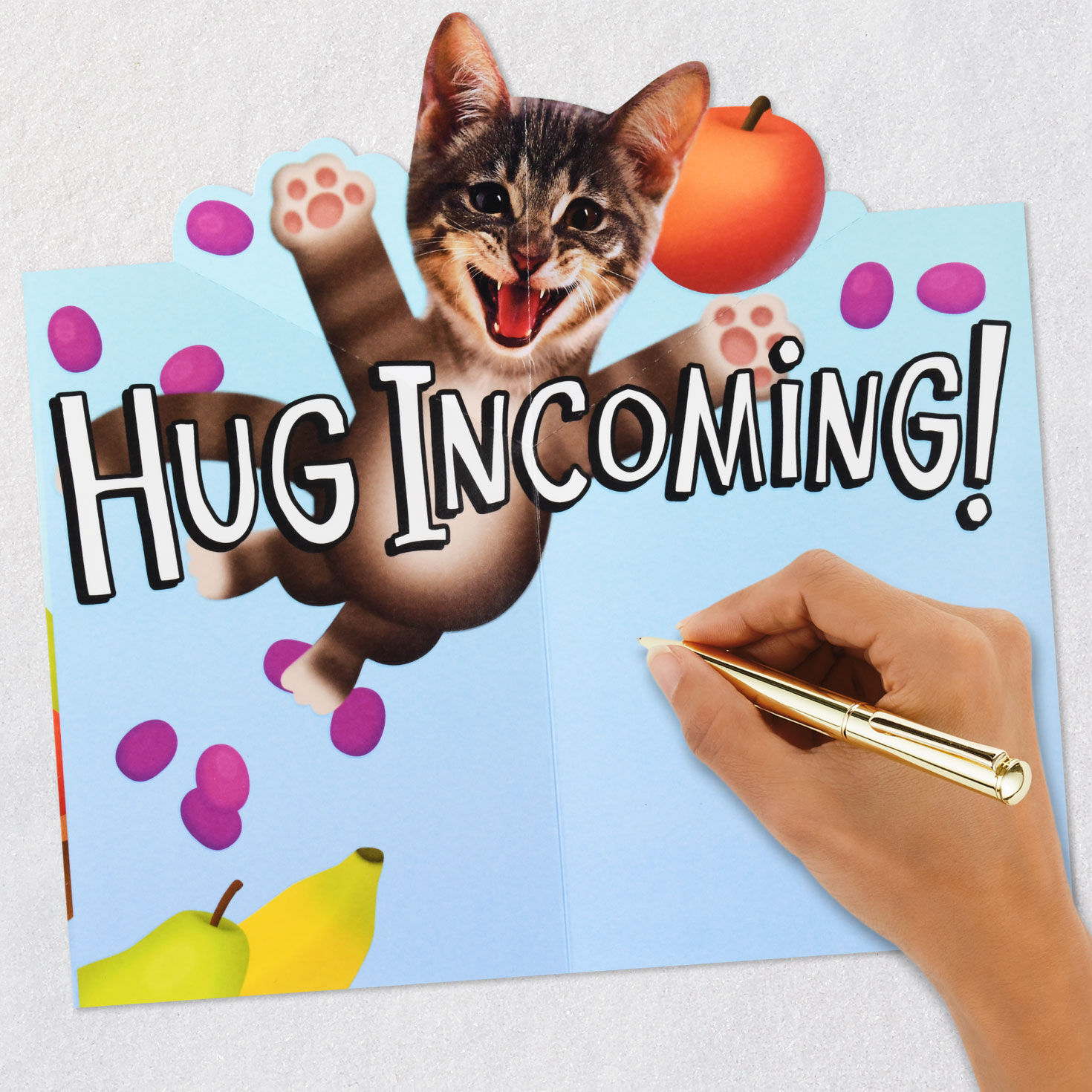 Hug Incoming Funny Pop-Up Encouragement Card for only USD 4.99 | Hallmark